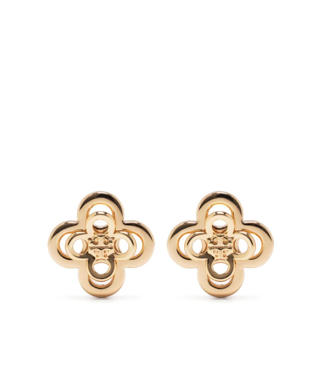 TORY BURCH Золотые металлические серьги, фото 3