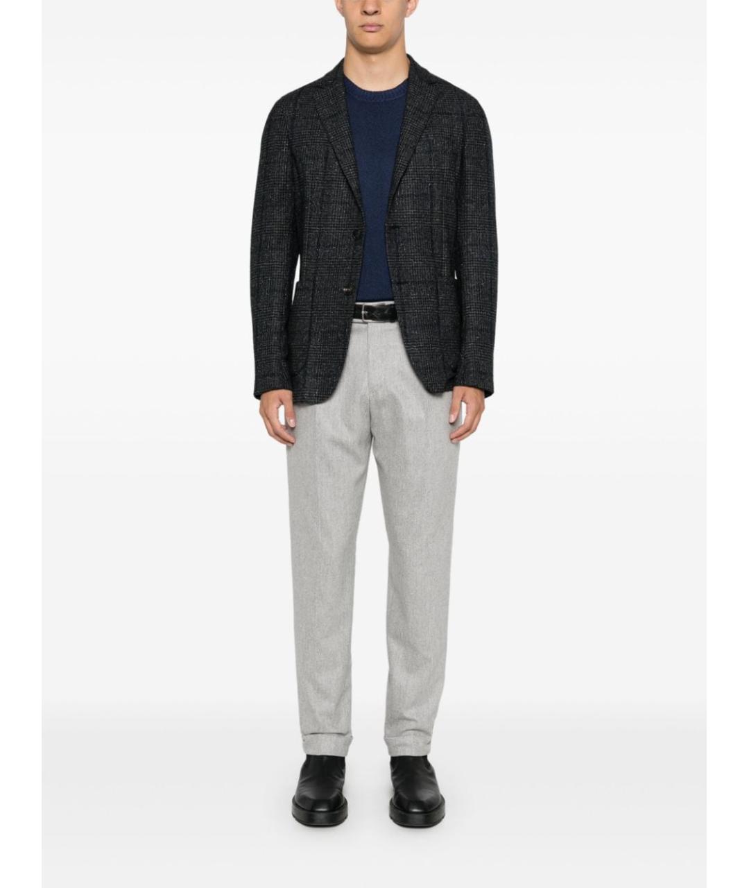 FAY Синий шерстяной джемпер / свитер, фото 3