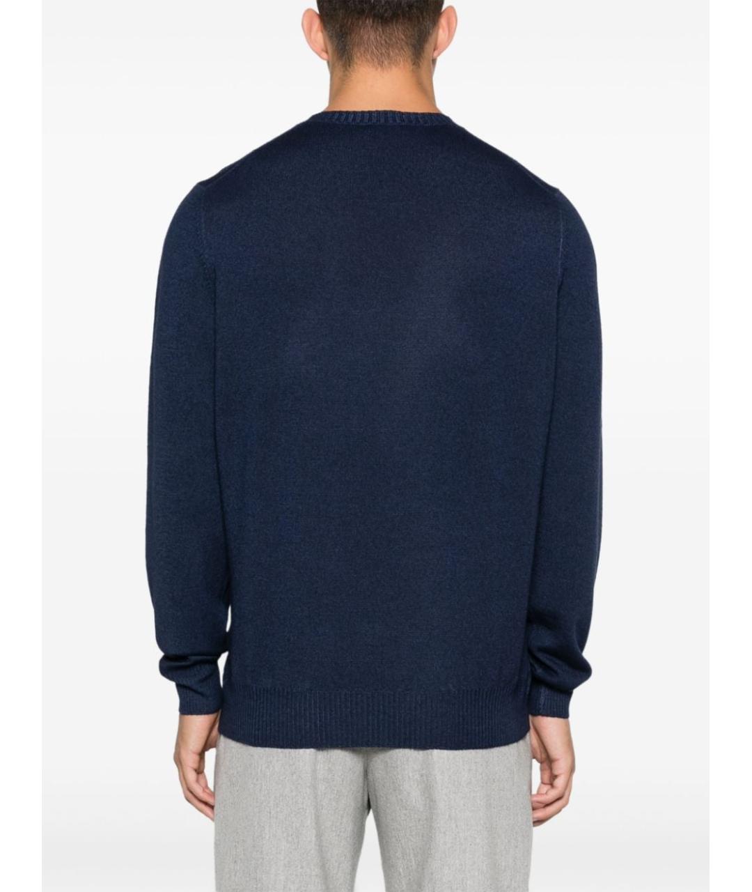 FAY Синий шерстяной джемпер / свитер, фото 2