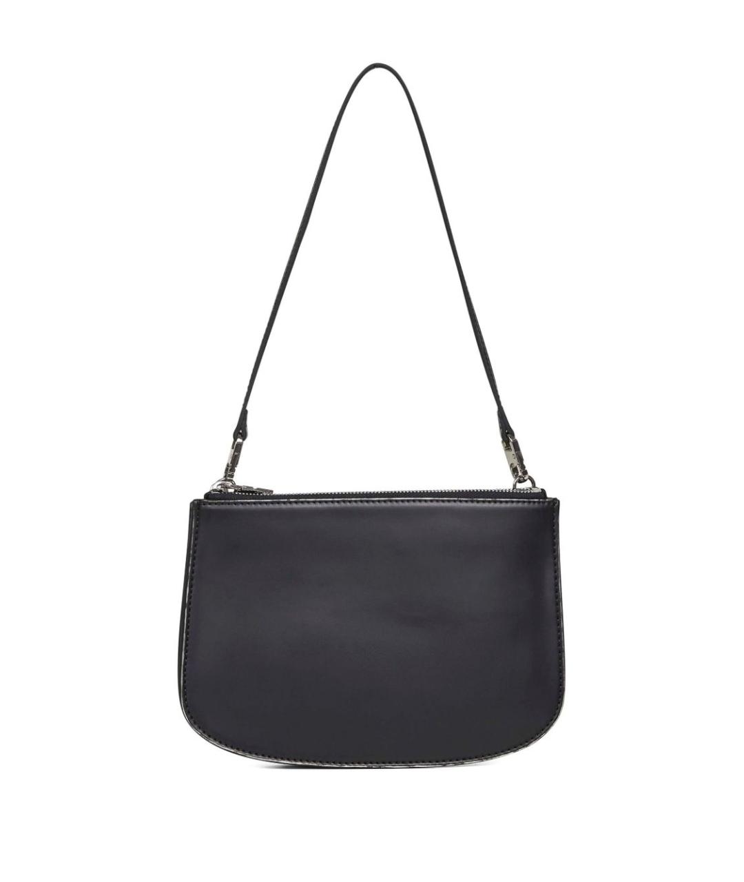 DIESEL Черная кожаная сумка через плечо, фото 2