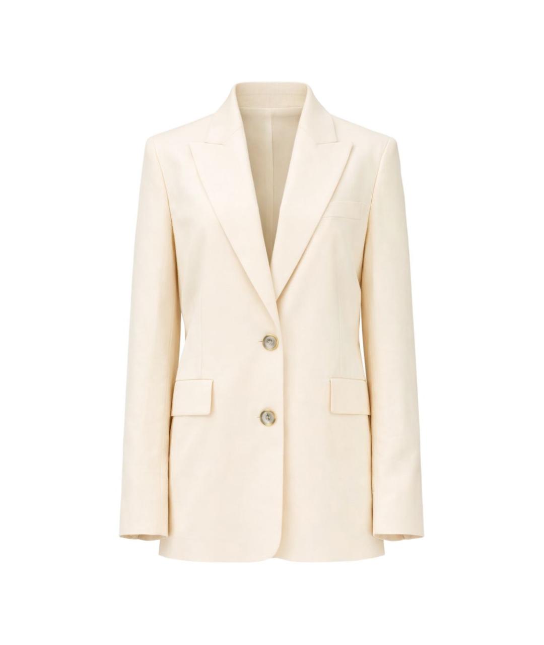 PINKO Белая ацетатная куртка, фото 5