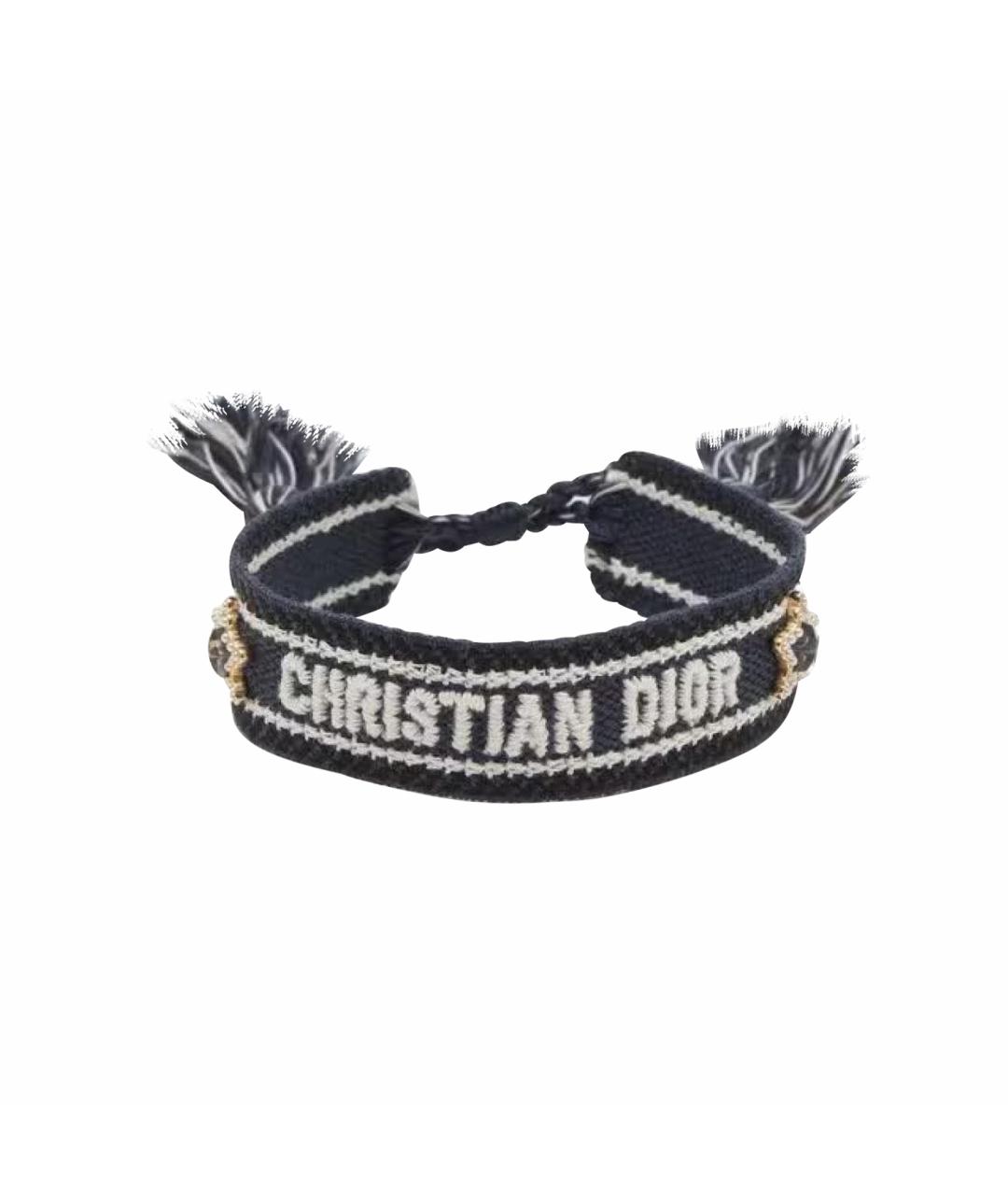 CHRISTIAN DIOR Темно-синий браслет, фото 1