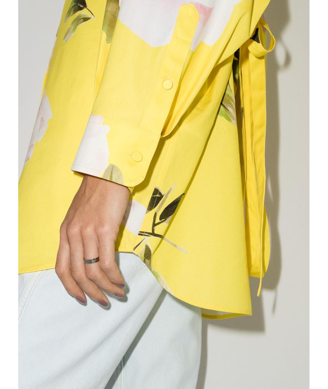 TORY BURCH Серебряное металлическое кольцо, фото 4