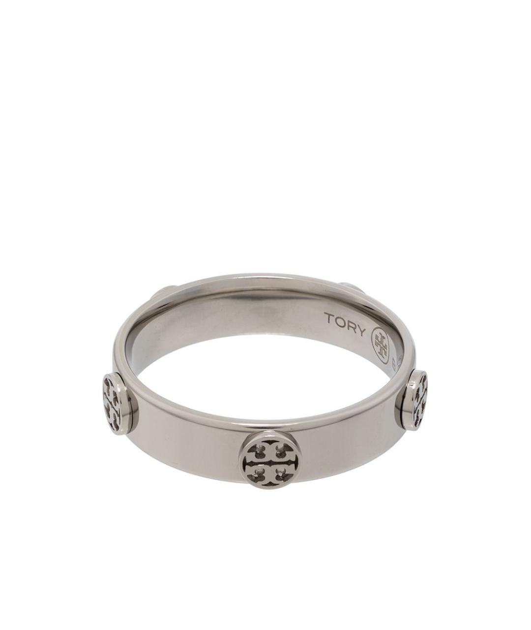 TORY BURCH Серебряное металлическое кольцо, фото 3