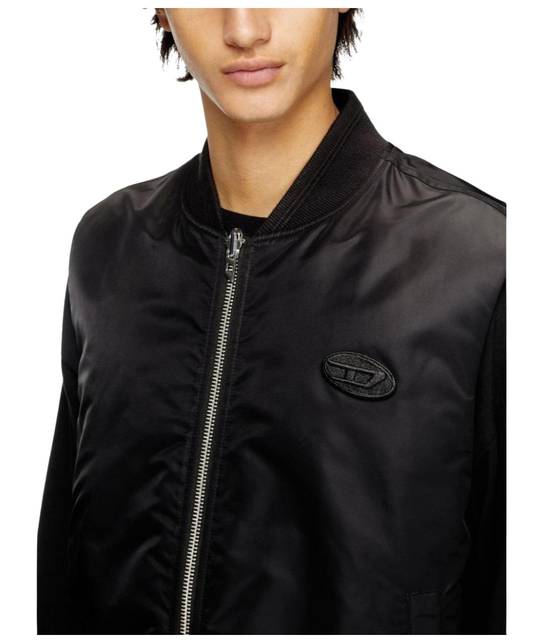 DIESEL Черный полиамидовый жилет, фото 4