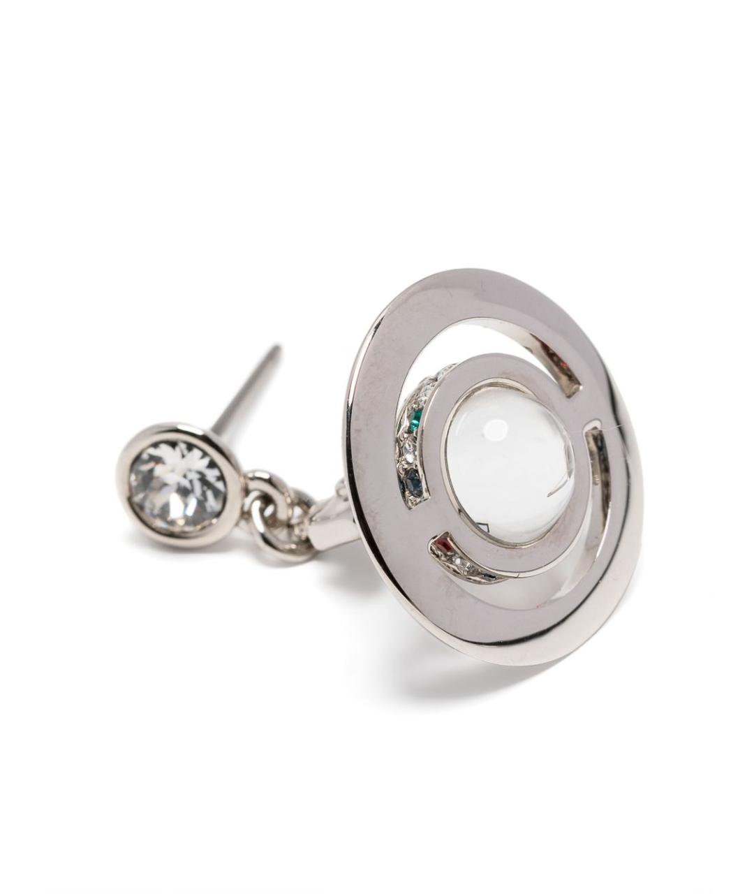 VIVIENNE WESTWOOD Серебряные металлические серьги, фото 2