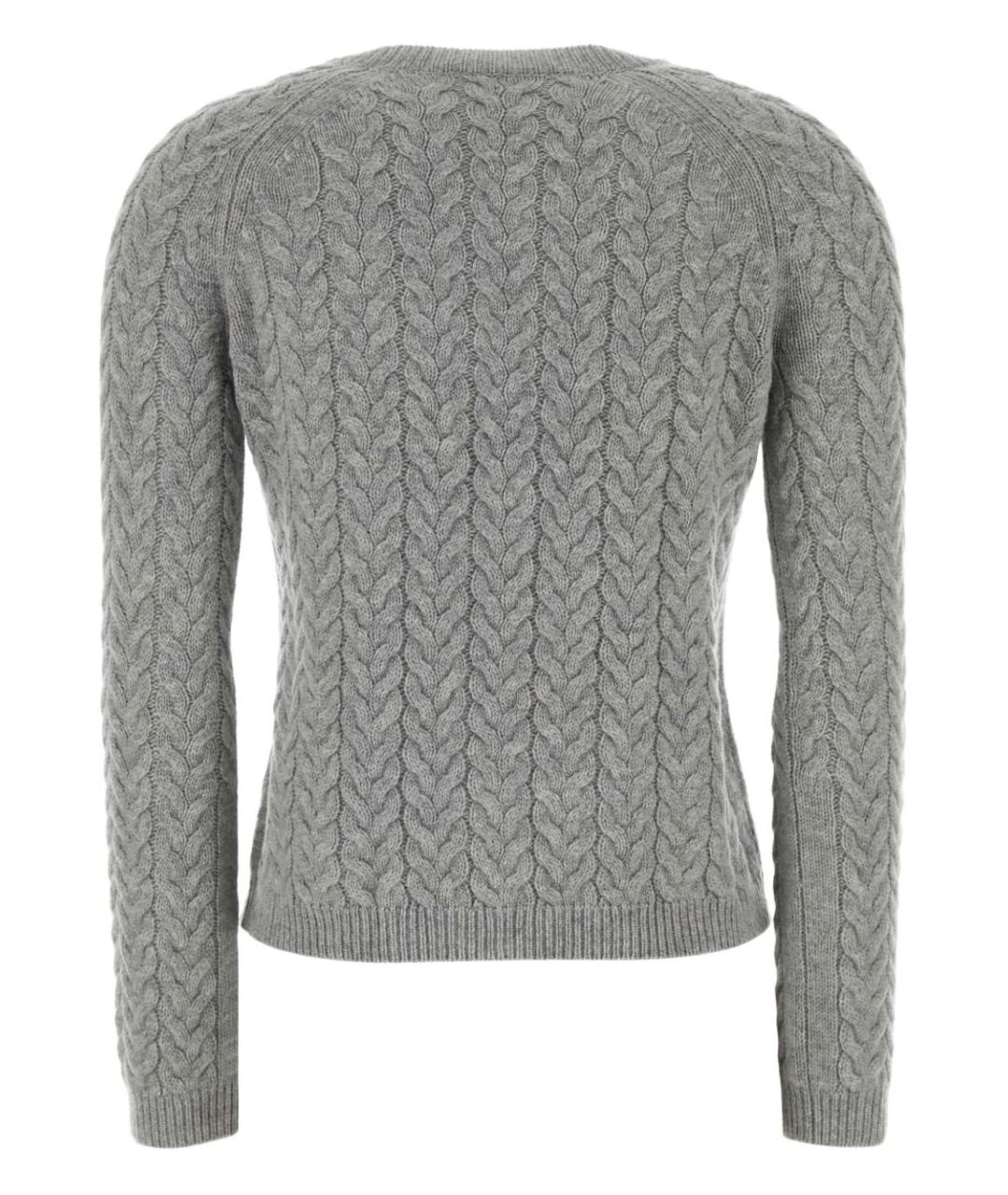'S MAX MARA Серый джемпер / свитер, фото 4