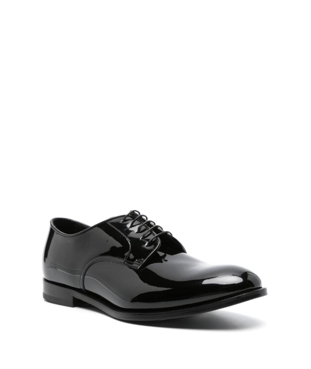 DOUCAL'S Черные кожаные туфли, фото 2