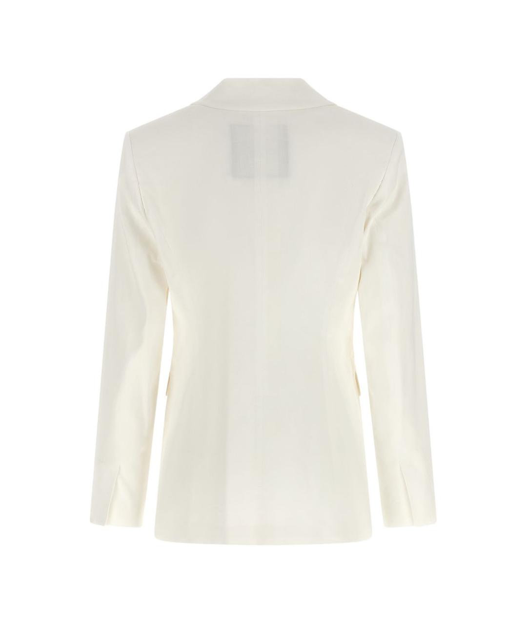 PINKO Белый льняной жакет/пиджак, фото 2