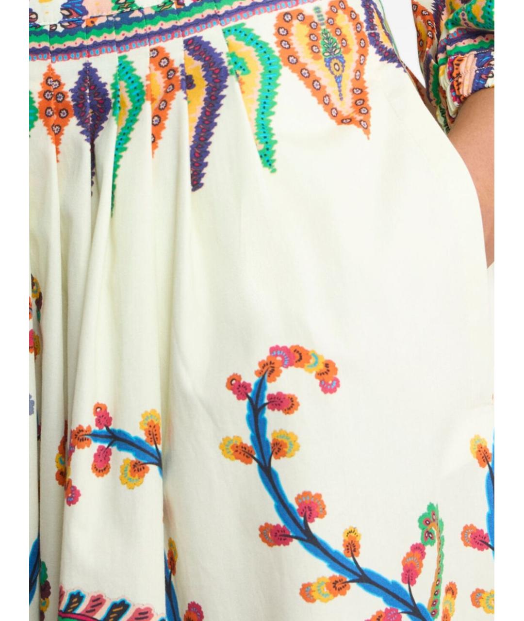 ETRO Мульти хлопковая юбка миди, фото 5