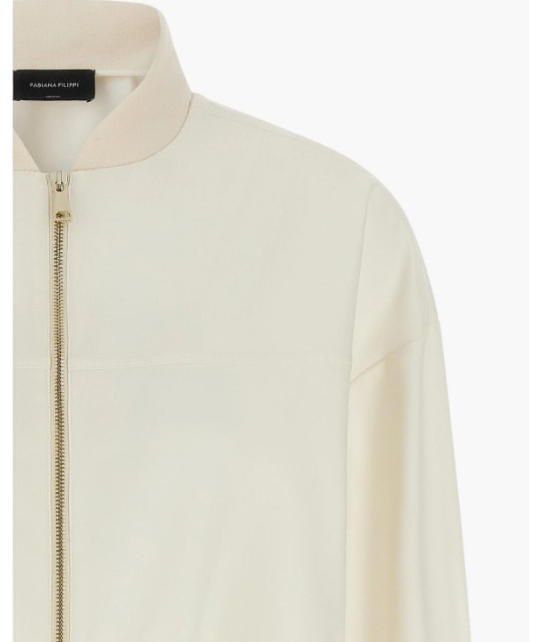 FABIANA FILIPPI Белая куртка, фото 3