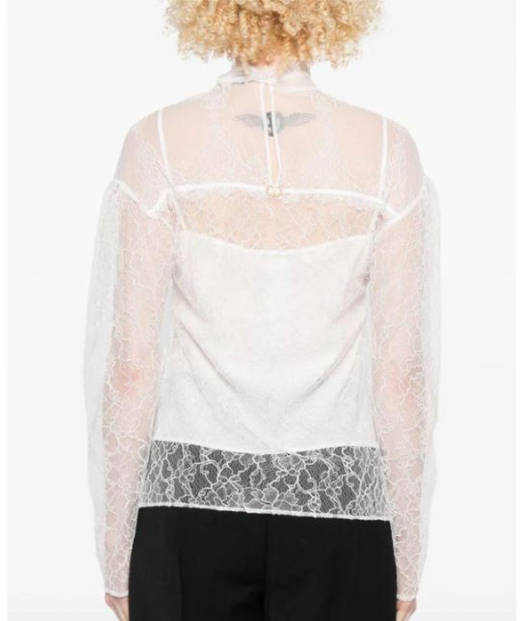 TWIN-SET Белый вискозный джемпер / свитер, фото 2