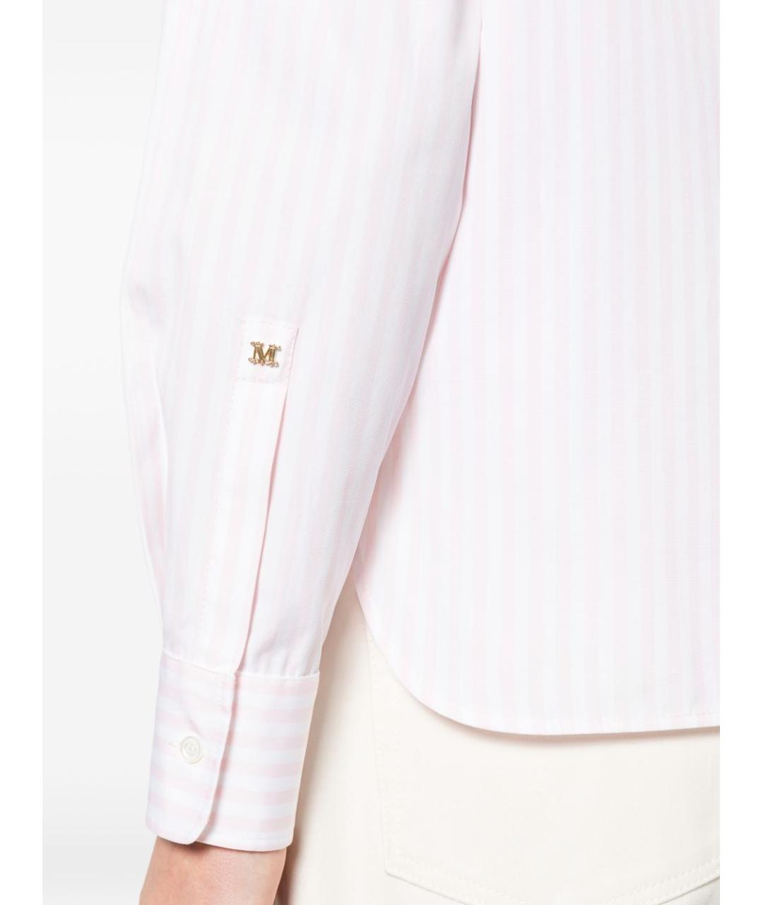 MAX MARA Белая хлопковая рубашка, фото 2