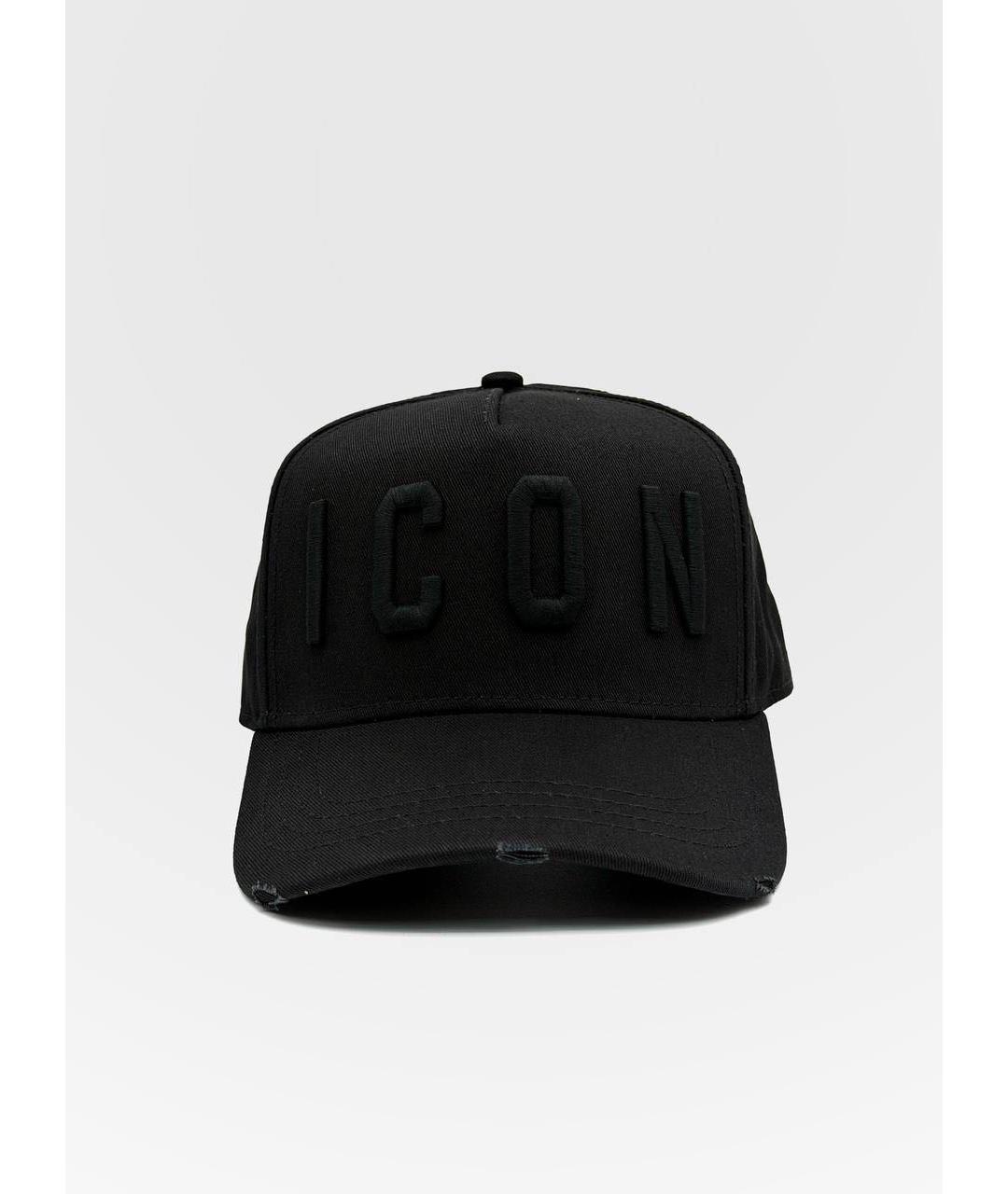 DSQUARED2 Черная кепка/бейсболка, фото 5