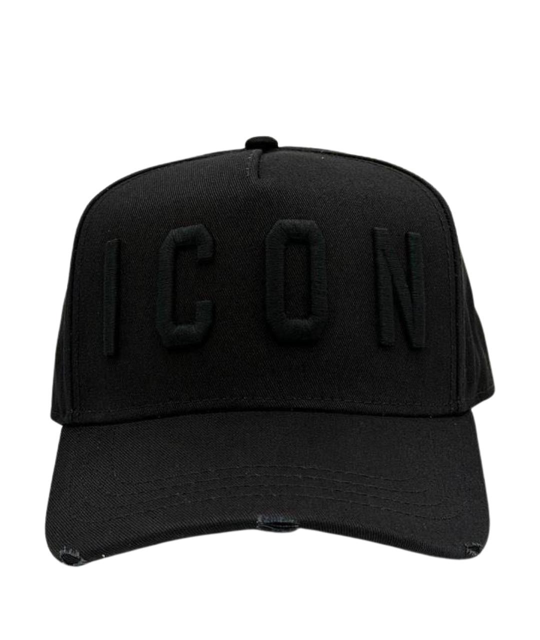 DSQUARED2 Черная кепка/бейсболка, фото 1