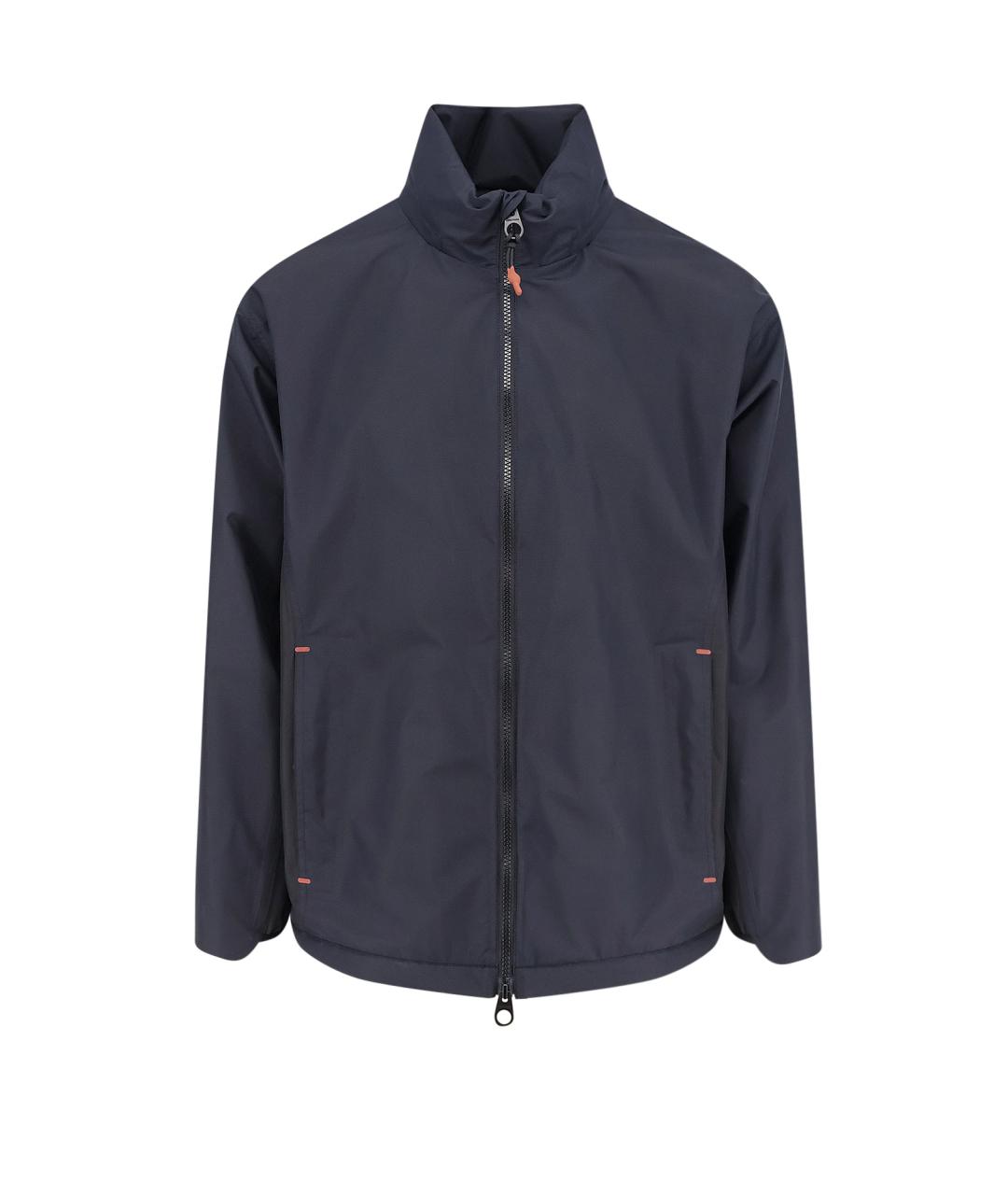 LORO PIANA Синяя полиэстеровая куртка, фото 1