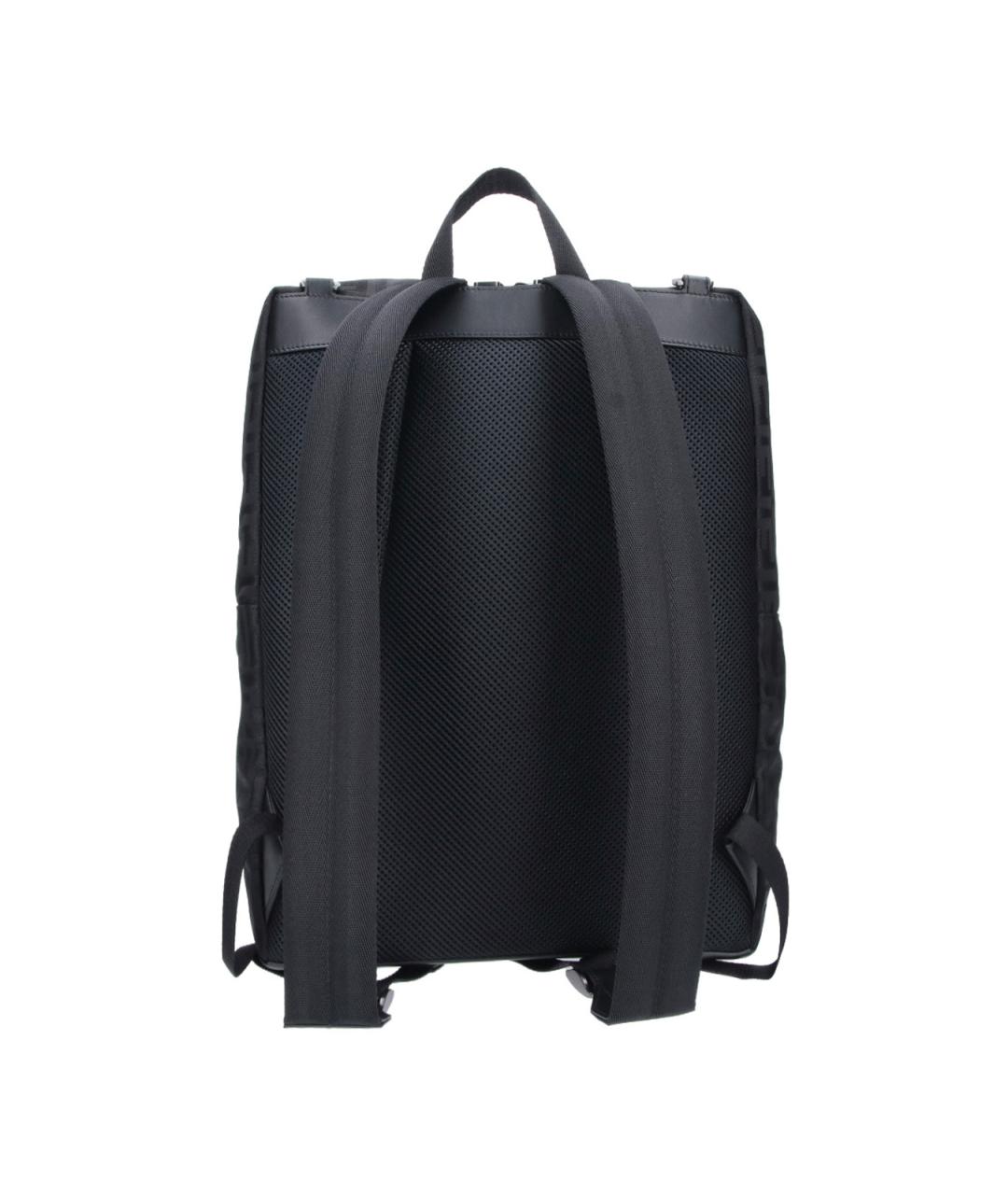 FENDI Черный тканевый рюкзак, фото 3