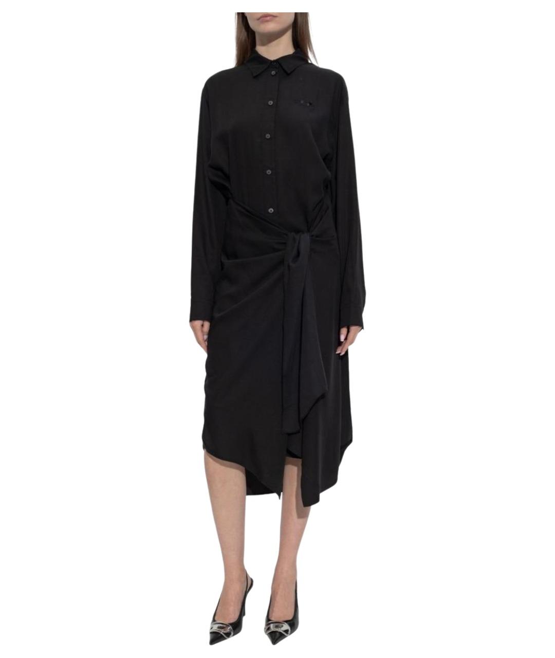 DIESEL Черное вечернее платье, фото 5