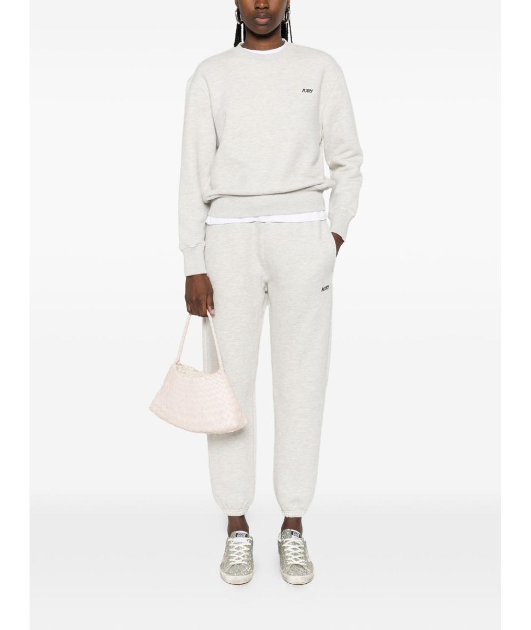 AUTRY Синие хлопковые спортивные брюки и шорты, фото 3