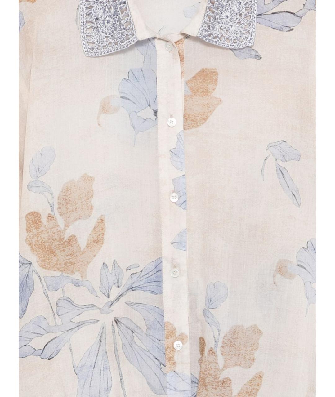 SEVENTY Бежевая рубашка, фото 3