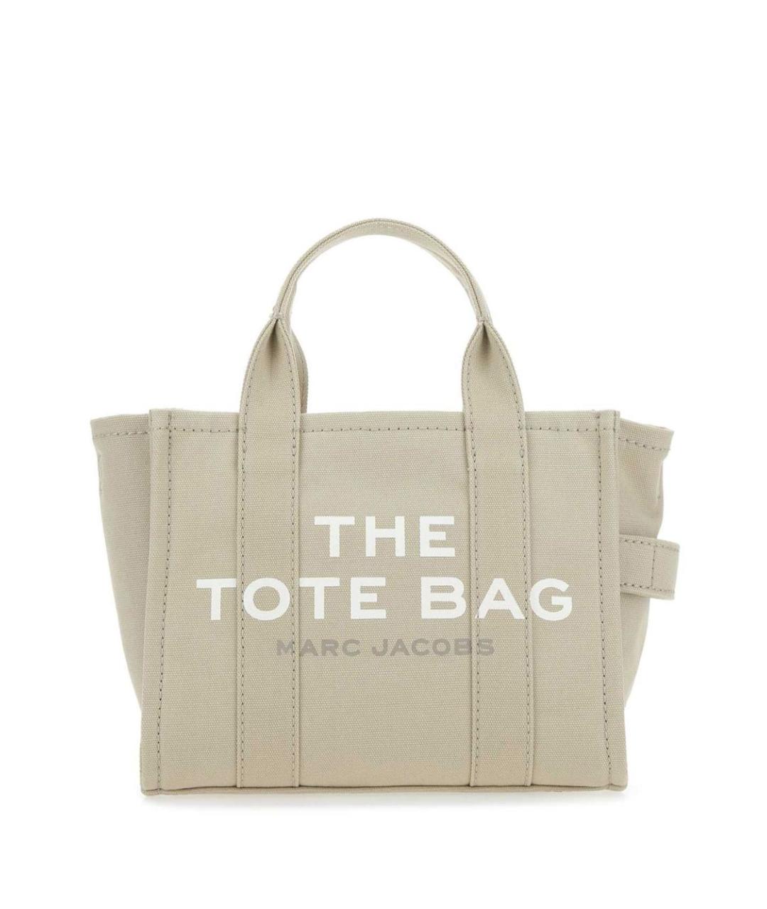MARC JACOBS Бежевая тканевая сумка тоут, фото 1