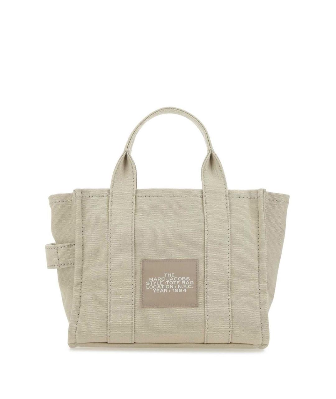 MARC JACOBS Бежевая тканевая сумка тоут, фото 7