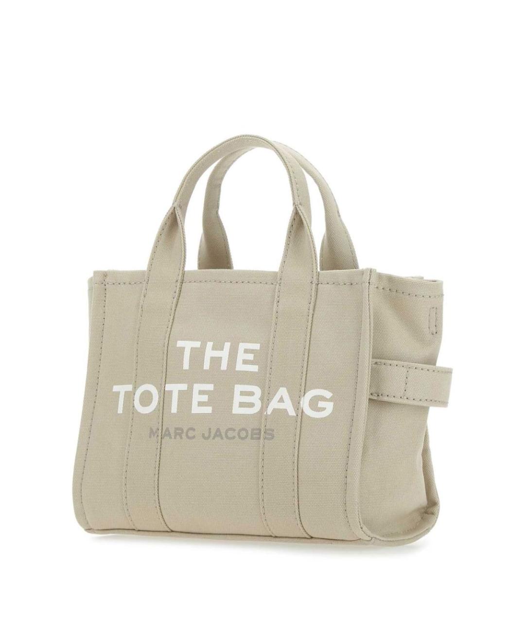 MARC JACOBS Бежевая тканевая сумка тоут, фото 6
