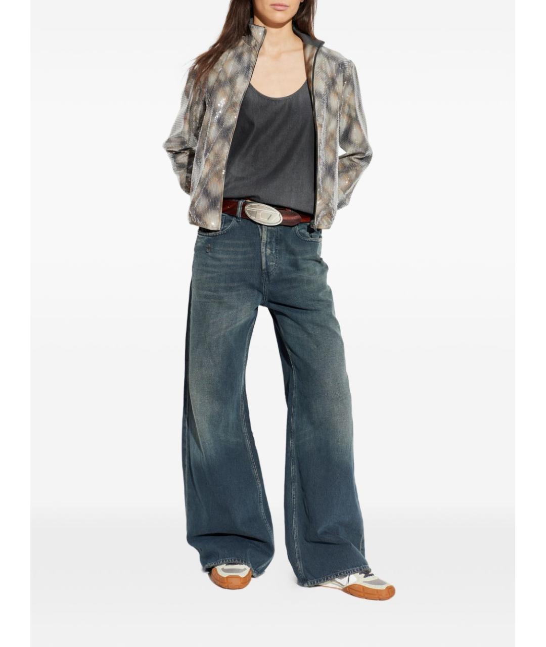 DIESEL Серая хлопковая майка, фото 4