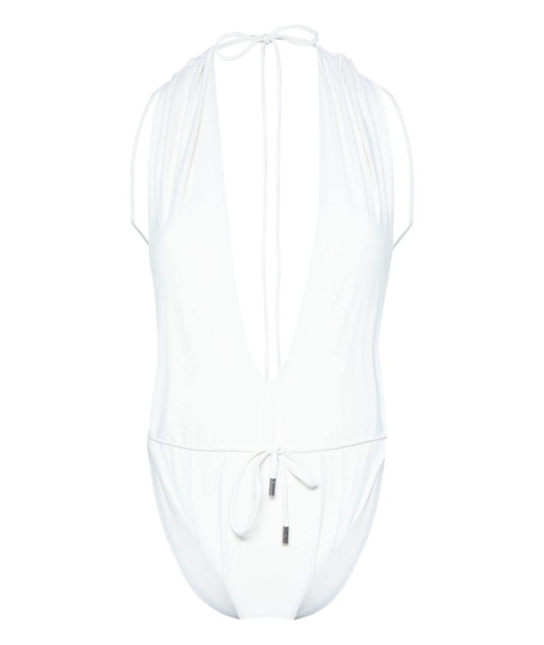 SAINT LAURENT Белый полиамидовый купальник, фото 1