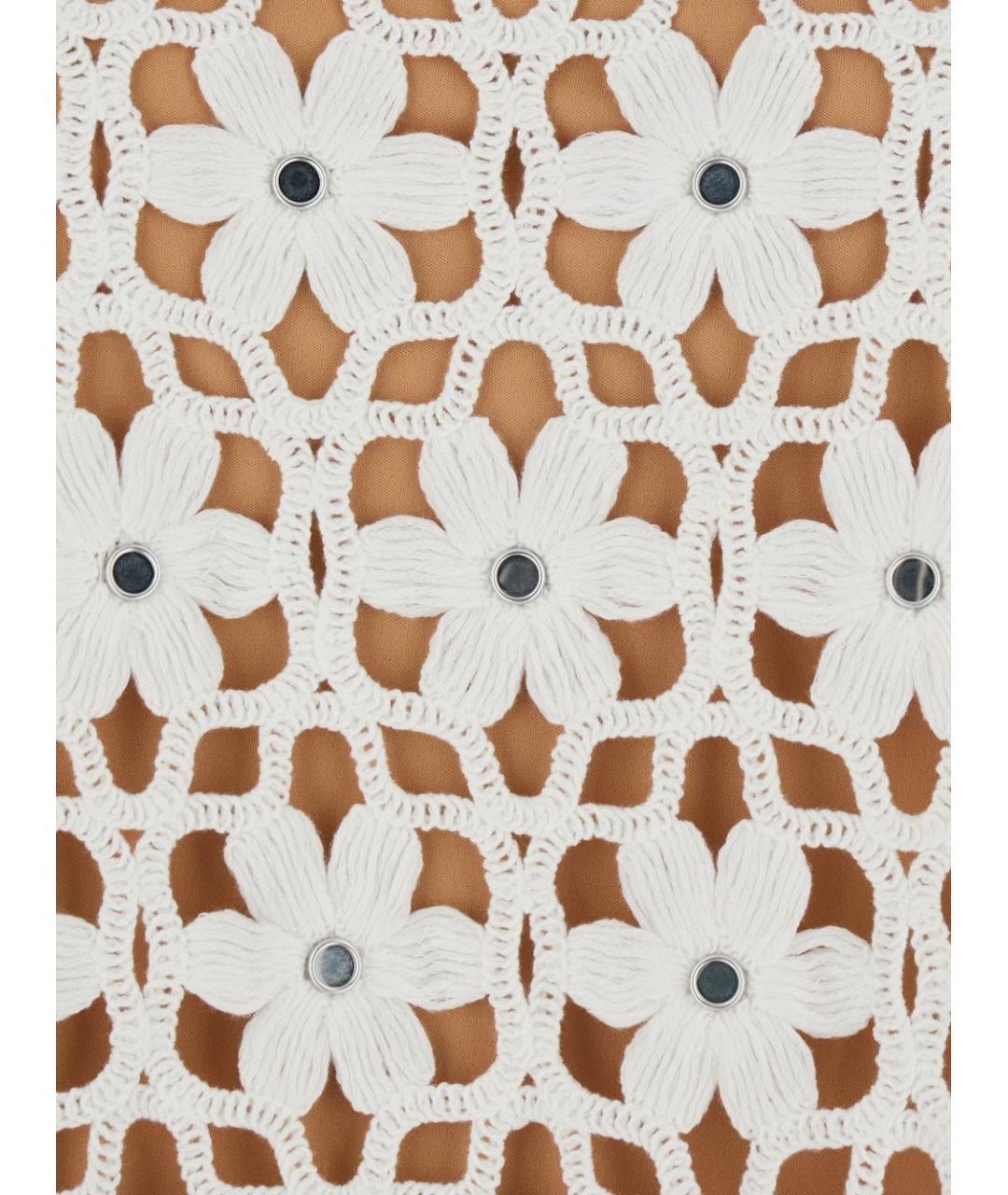 MICHAEL KORS Белое полиэстеровое повседневное платье, фото 3