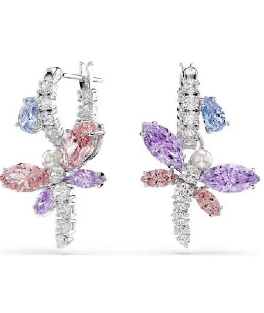 SWAROVSKI Мульти металлические серьги, фото 3