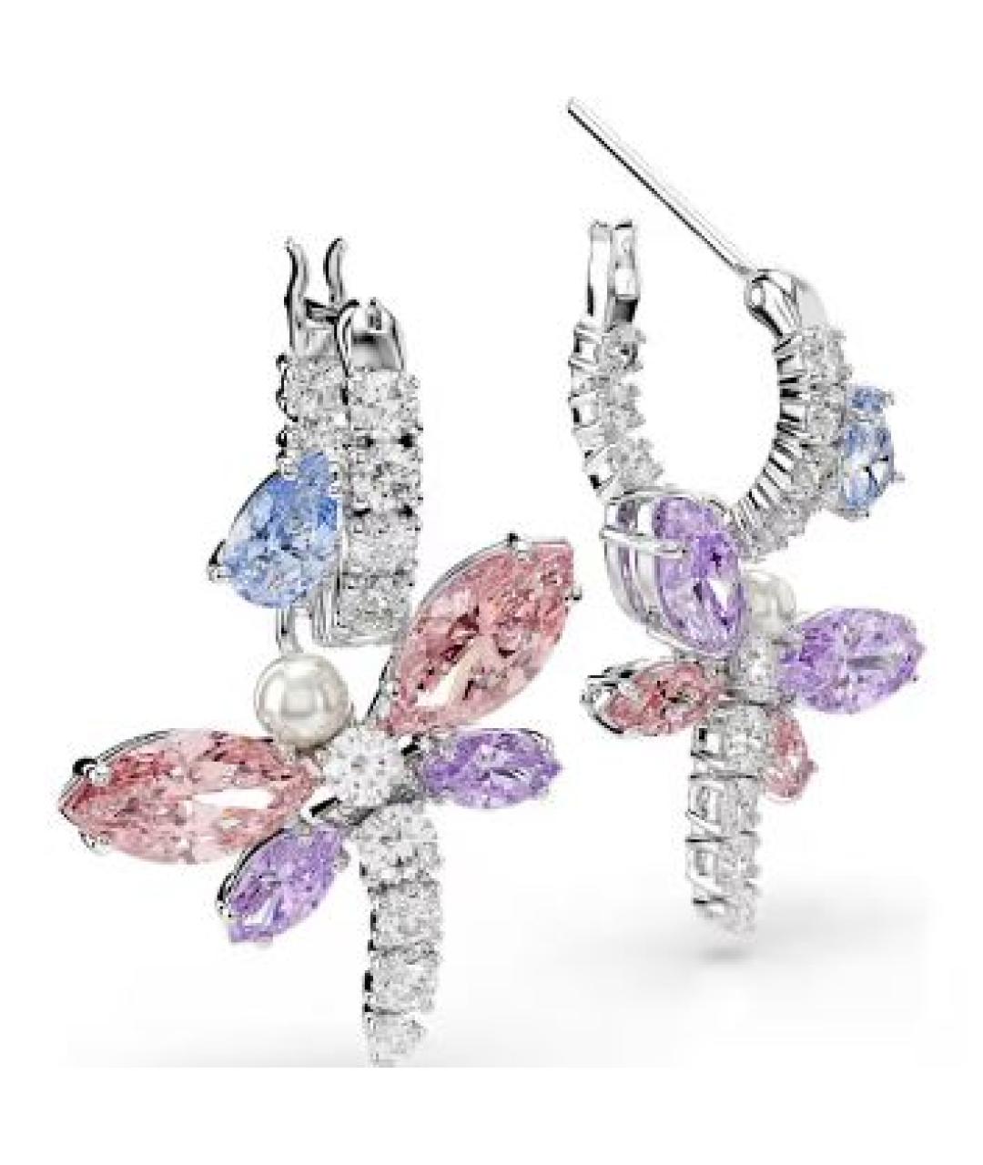 SWAROVSKI Мульти металлические серьги, фото 2