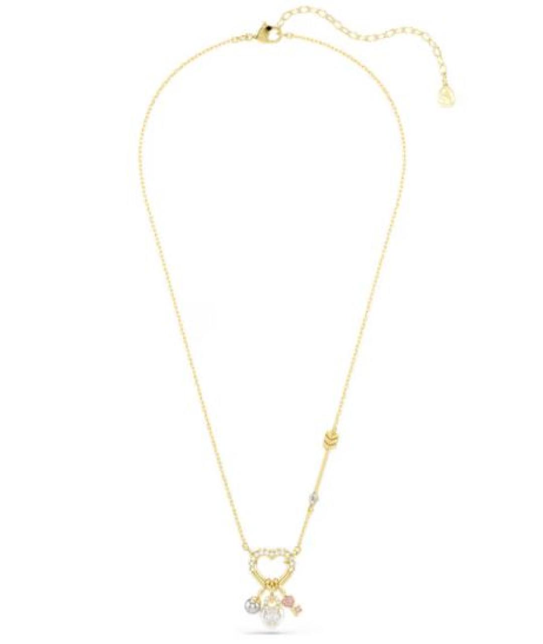 SWAROVSKI Золотая металлическая подвеска, фото 2