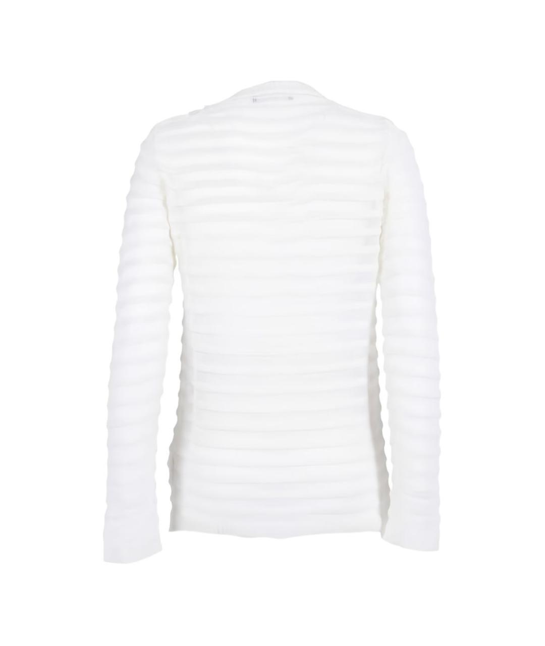 FABIANA FILIPPI Белый хлопковый джемпер / свитер, фото 4