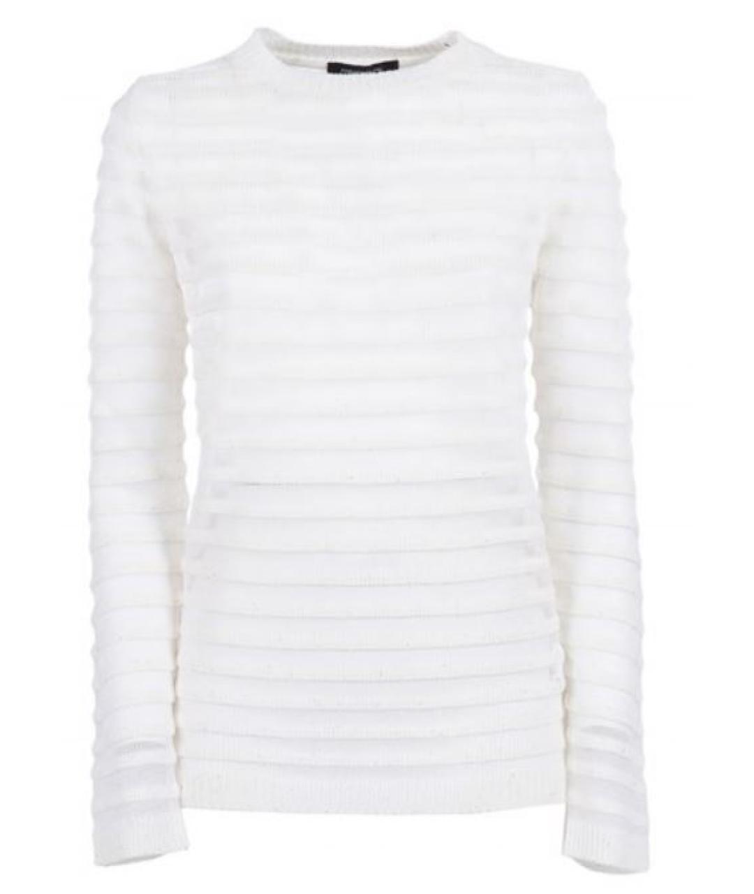 FABIANA FILIPPI Белый хлопковый джемпер / свитер, фото 1
