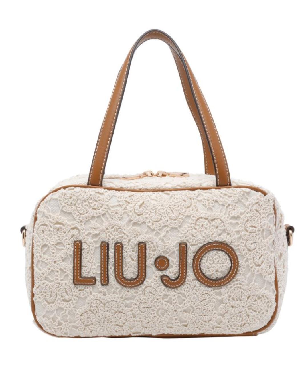 LIU JO Белая сумка через плечо, фото 1