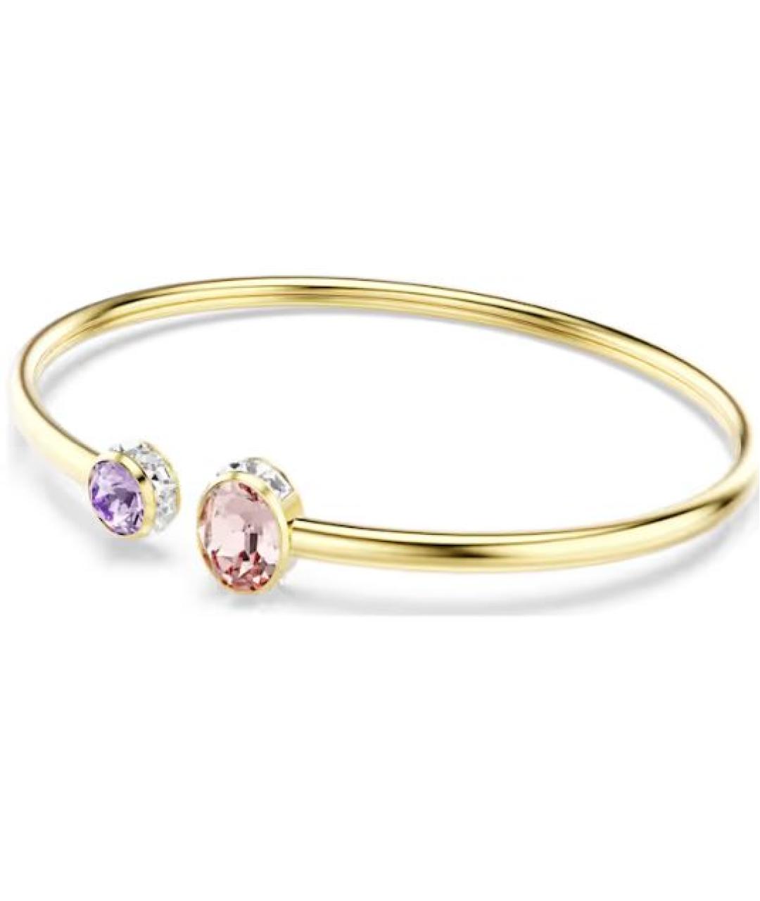 SWAROVSKI Золотой металлический браслет, фото 2