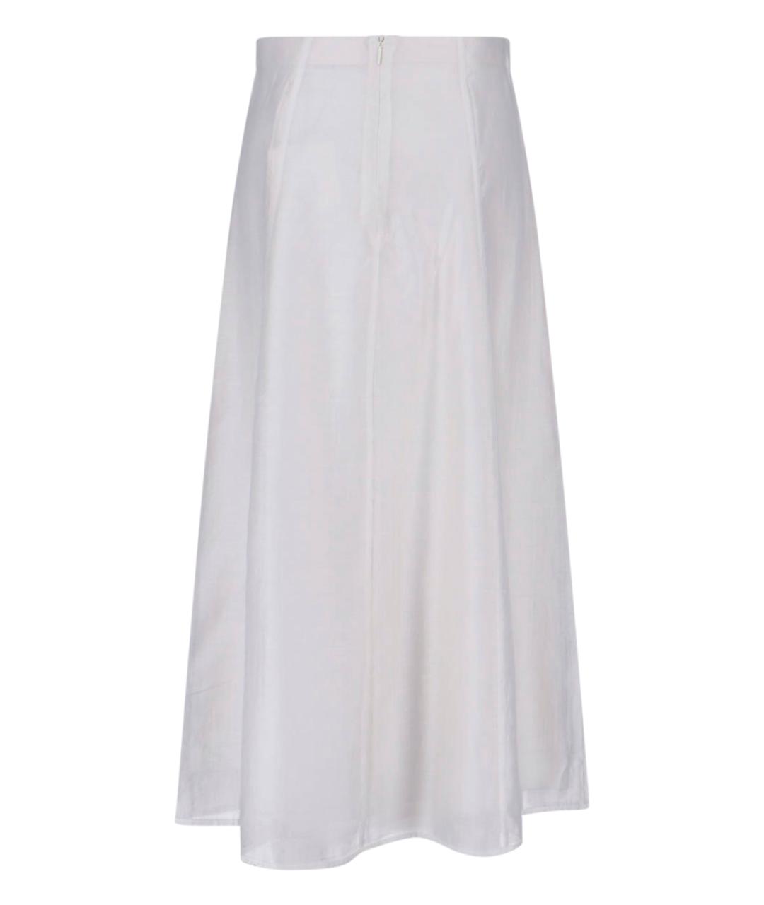 CALVIN KLEIN Белая юбка миди, фото 2