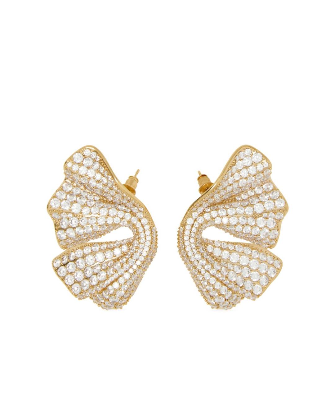 FERRAGAMO Золотые металлические серьги, фото 1