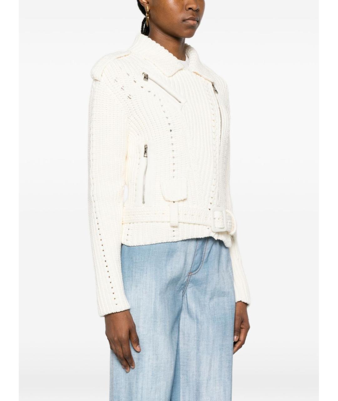 ERMANNO SCERVINO Белая куртка, фото 4