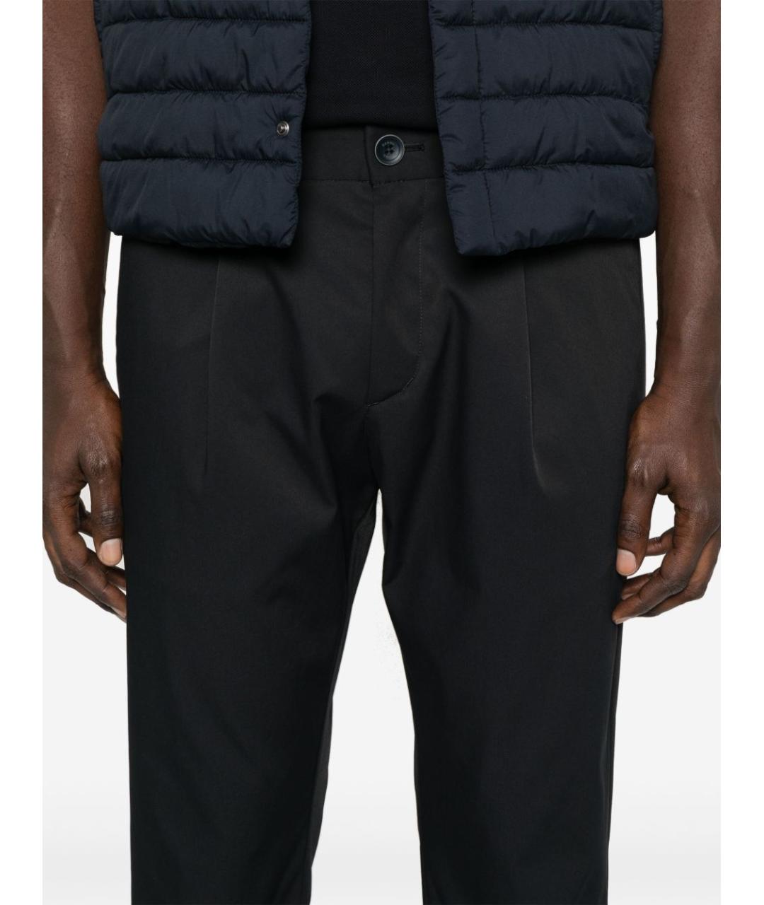 HERNO Синие повседневные брюки, фото 5