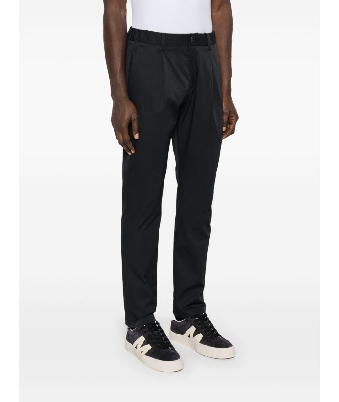 HERNO Синие повседневные брюки, фото 3