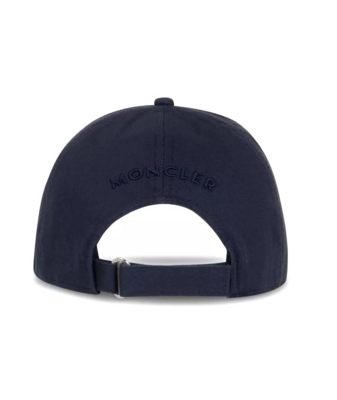 MONCLER Синяя хлопковая кепка/бейсболка, фото 2