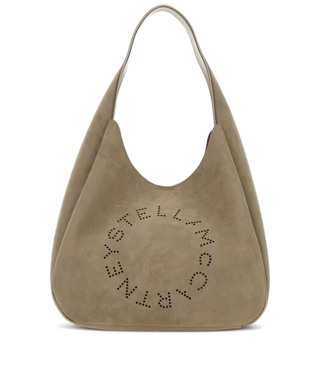 STELLA MCCARTNEY Хаки синтетическая сумка через плечо, фото 1