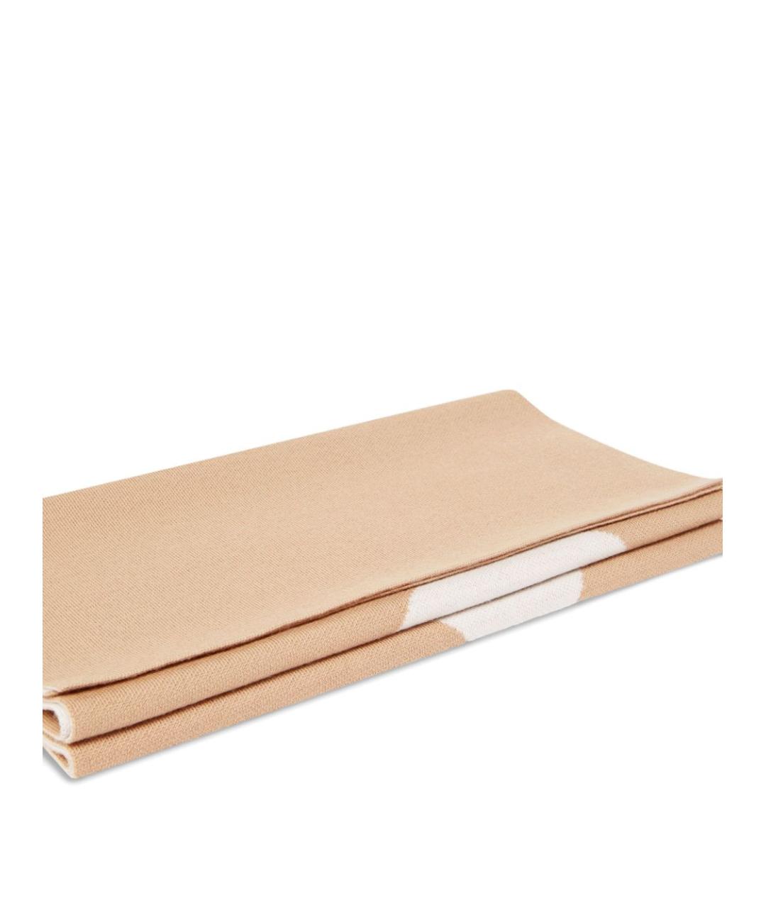 PINKO Бежевый шарф, фото 3