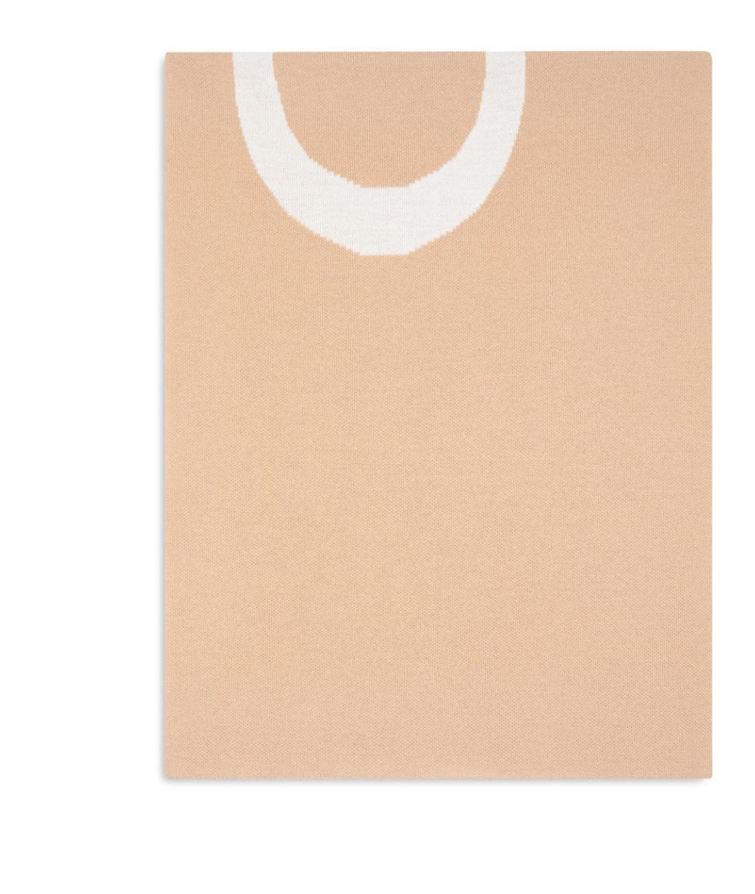 PINKO Бежевый шарф, фото 4