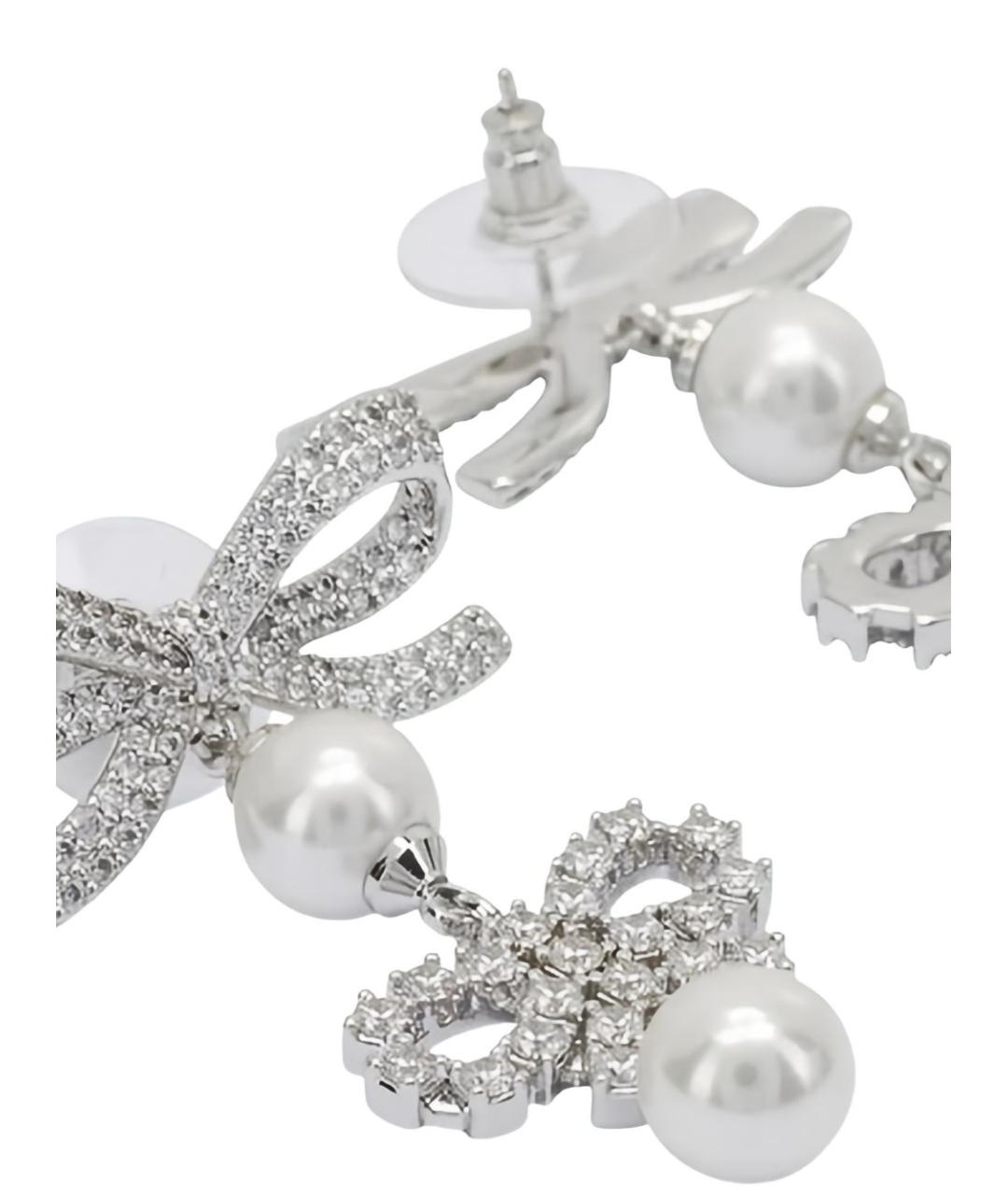 SELF-PORTRAIT Серебряные металлические серьги, фото 2