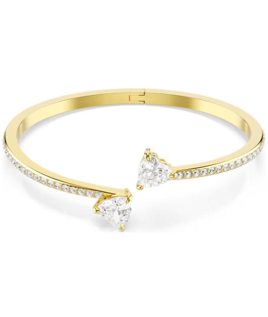 SWAROVSKI Золотой металлический браслет, фото 1