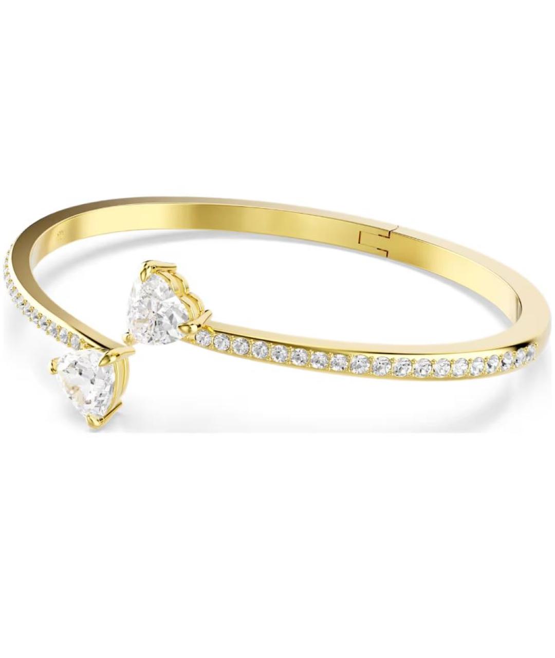 SWAROVSKI Золотой металлический браслет, фото 2