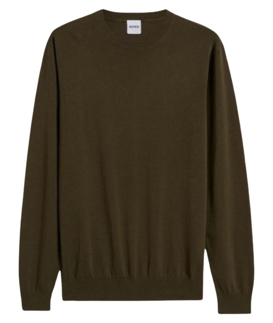 ASPESI Зеленый джемпер / свитер, фото 1